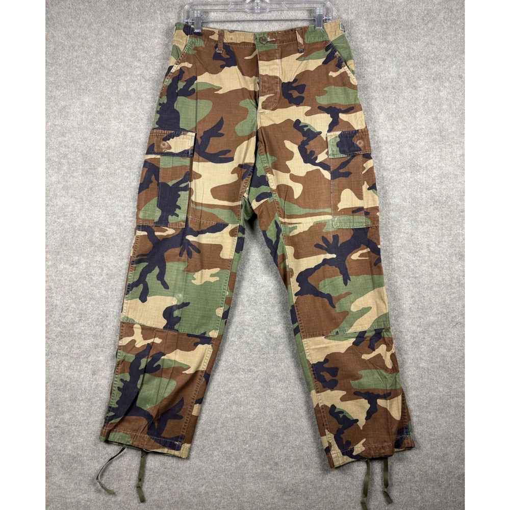 Propper International Woodland Camo Combat Cargo Trousers Small Short Camouflage